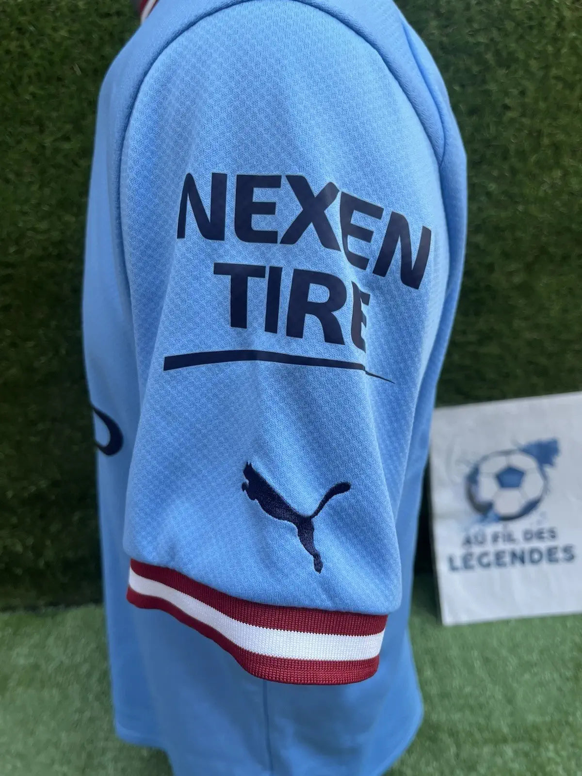 Maillot Bernardo Silva Manchester City - 2022 -Taille M Au Fil Des Légendes