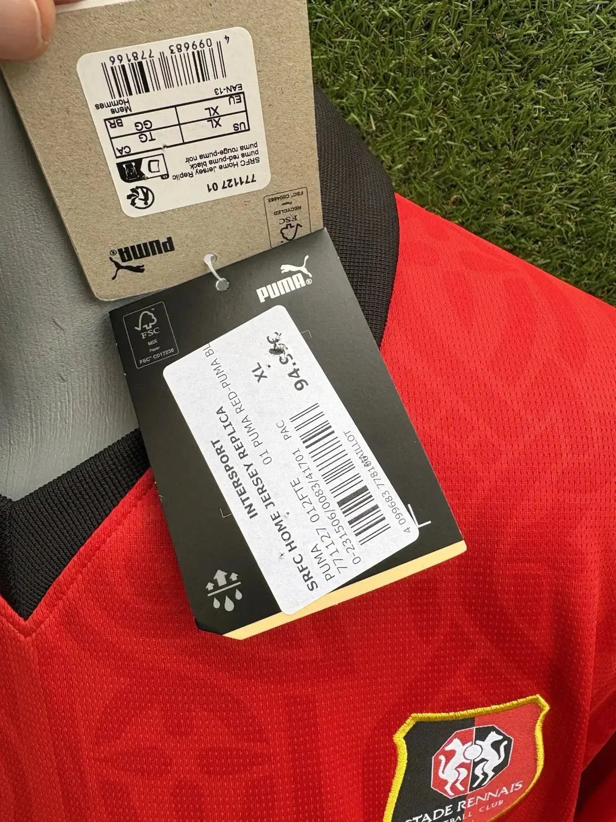 Maillot Bourigeaud Stade Rennais - Au Fil Des Légendes puma football shirt