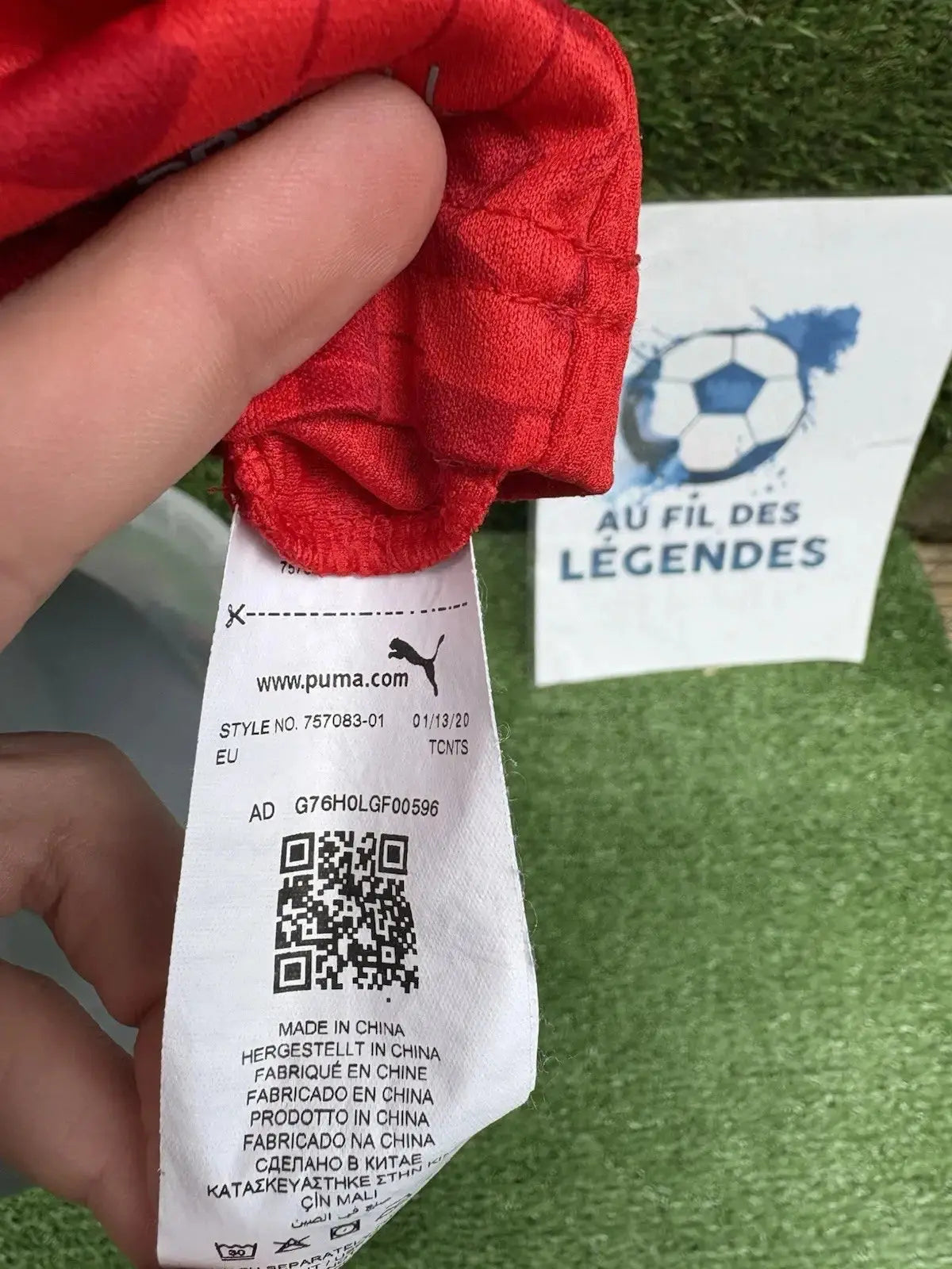 Maillot Camavinga Stade Rennais Au Fil Des Légendes puma football shirt
