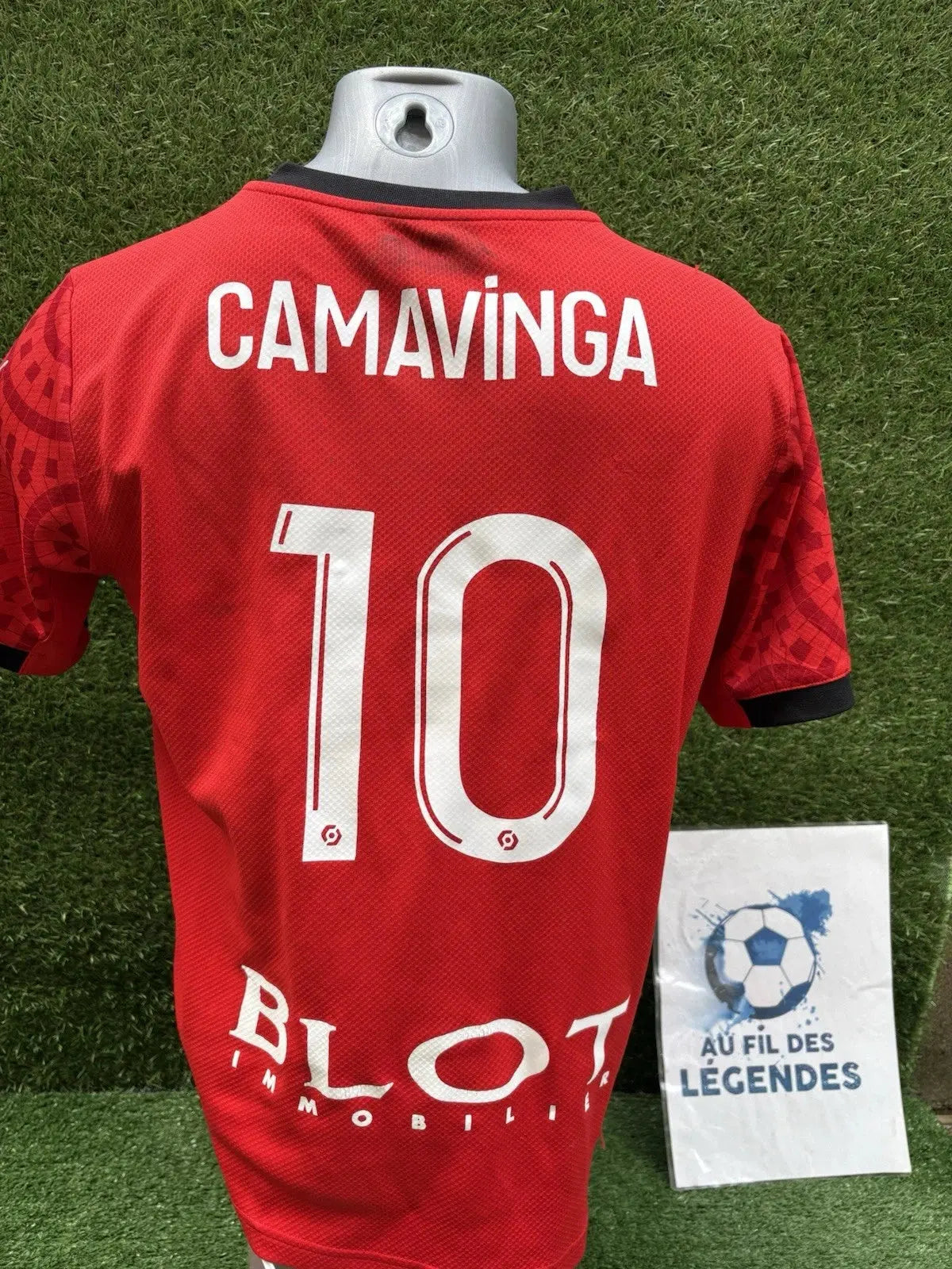 Maillot Camavinga Stade Rennais Au Fil Des Légendes puma football shirt