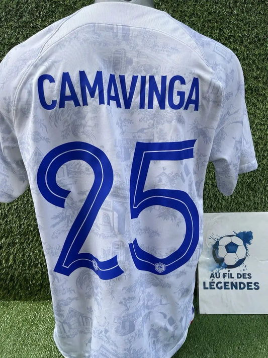 Maillot Camavinga équipe de France - Au Fil Des Légendes nike football real madrid
