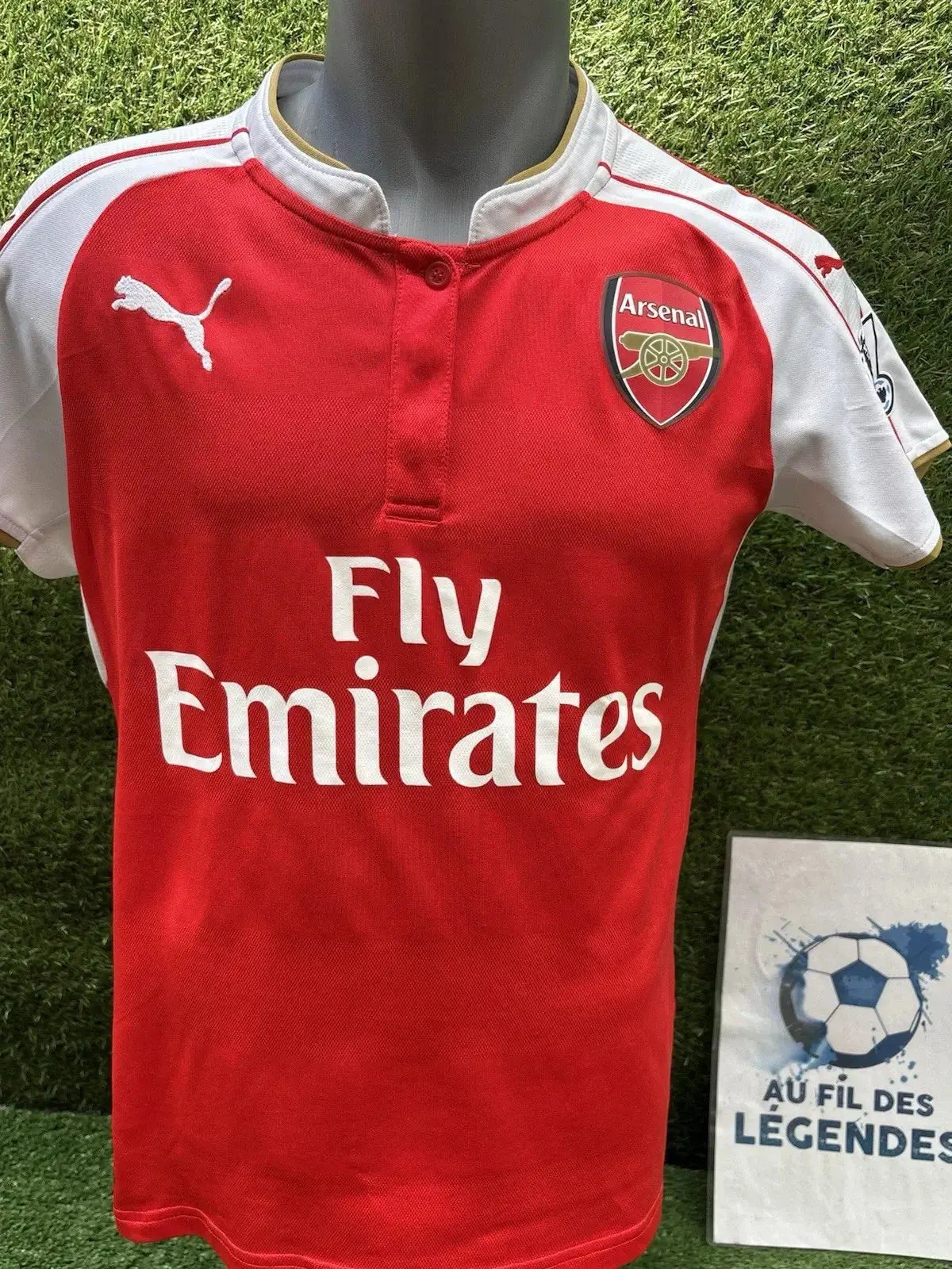 Maillot Cazorla Arsenal Au Fil Des Légendes Puma Football shirt Vintage