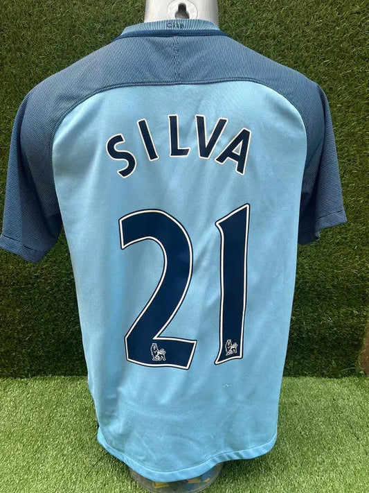 Maillot David Silva Manchester City Au Fil Des Légendes