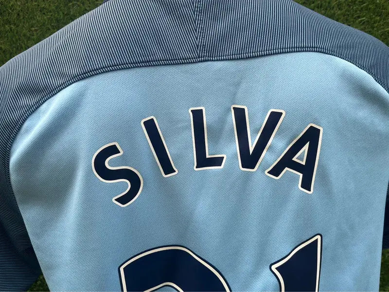 Maillot David Silva Manchester City Au Fil Des Légendes