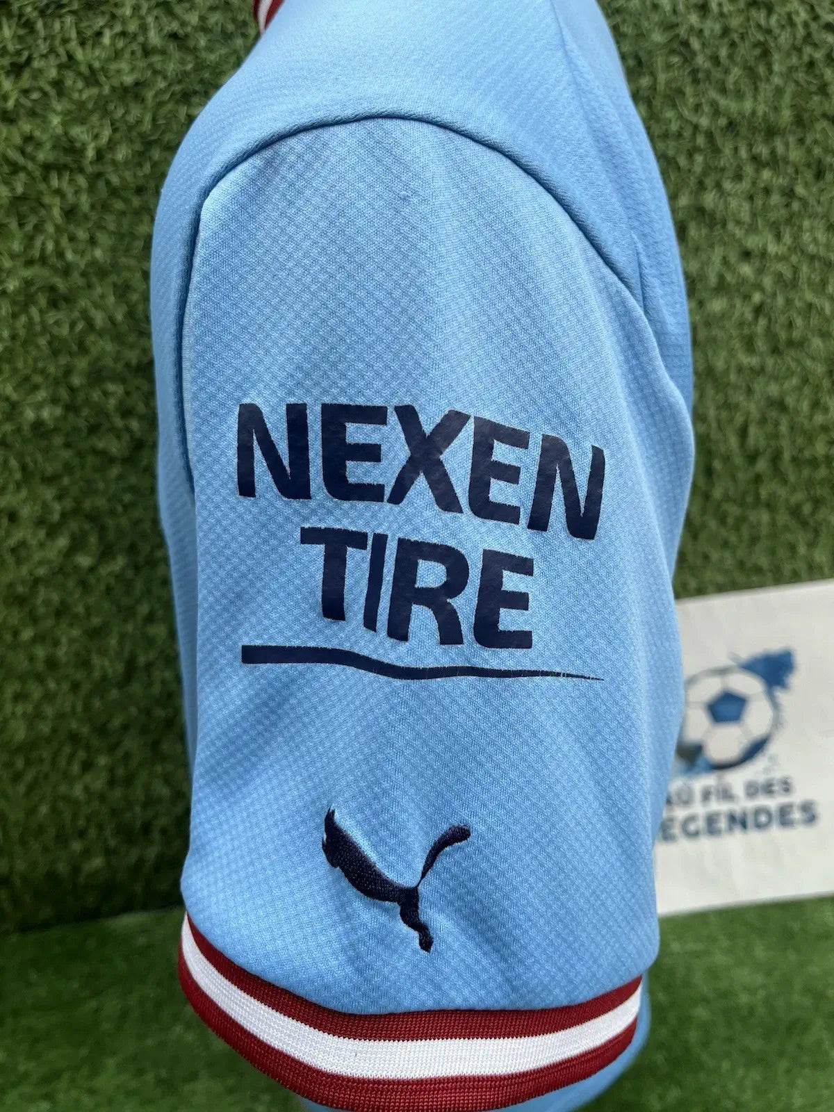 Maillot De Bruyne Manchester City- home 2022-23 - Taille L Au Fil Des Légendes
