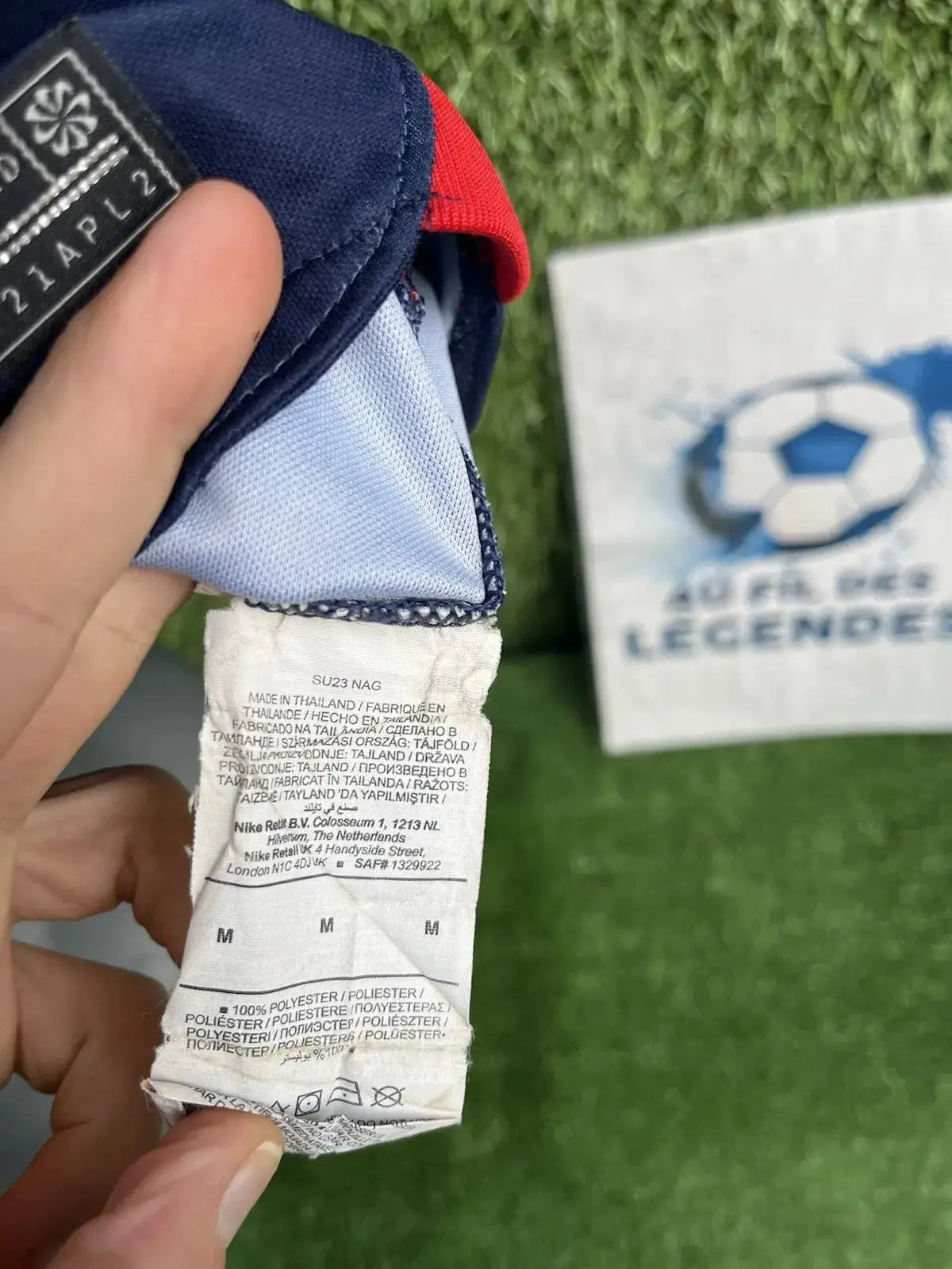 Maillot Dembele PSG - Au Fil Des Légendes nike football shirt authentique rétro