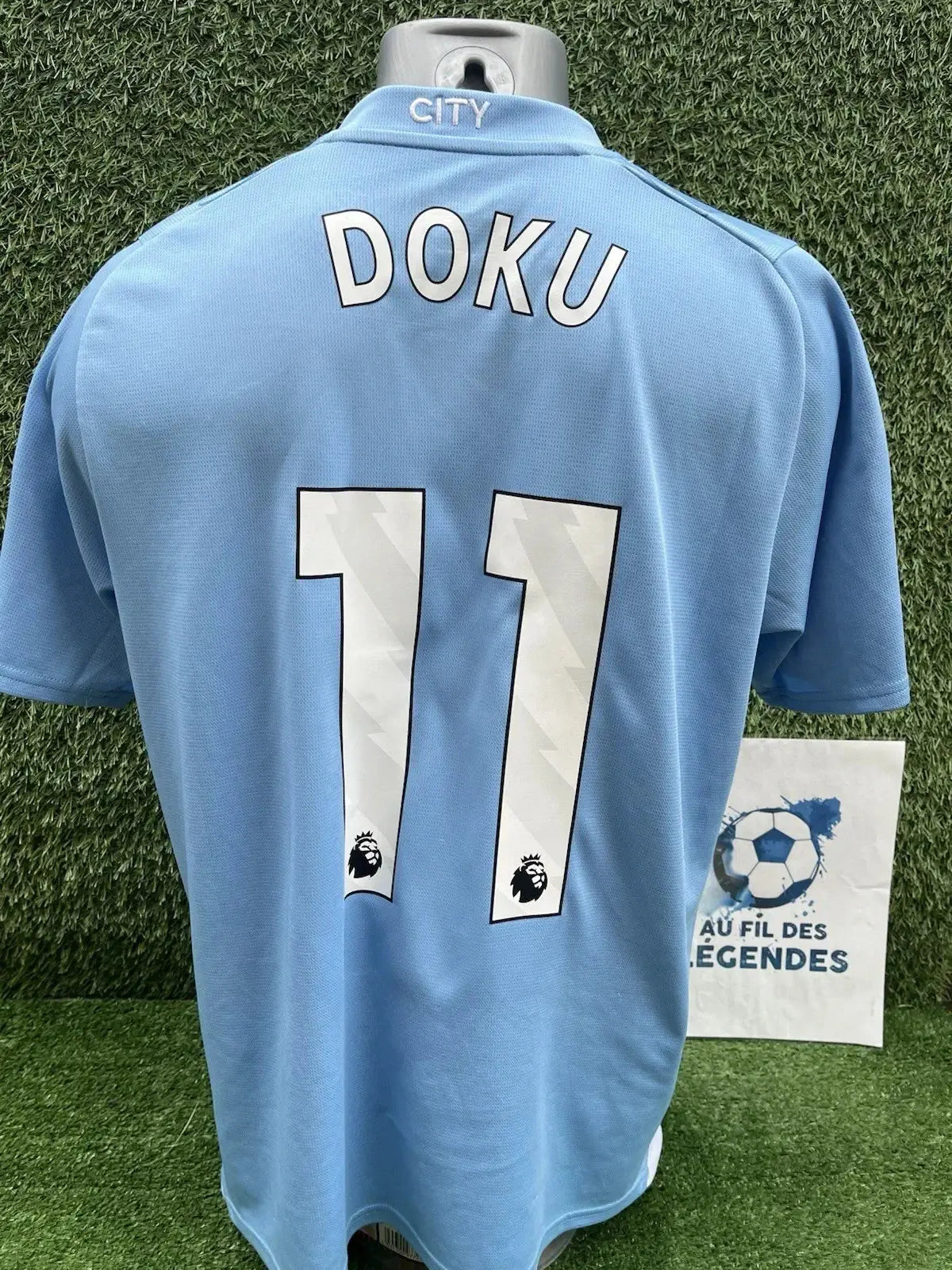 Maillot Doku Manchester City - Au Fil Des Légendes puma football shirt