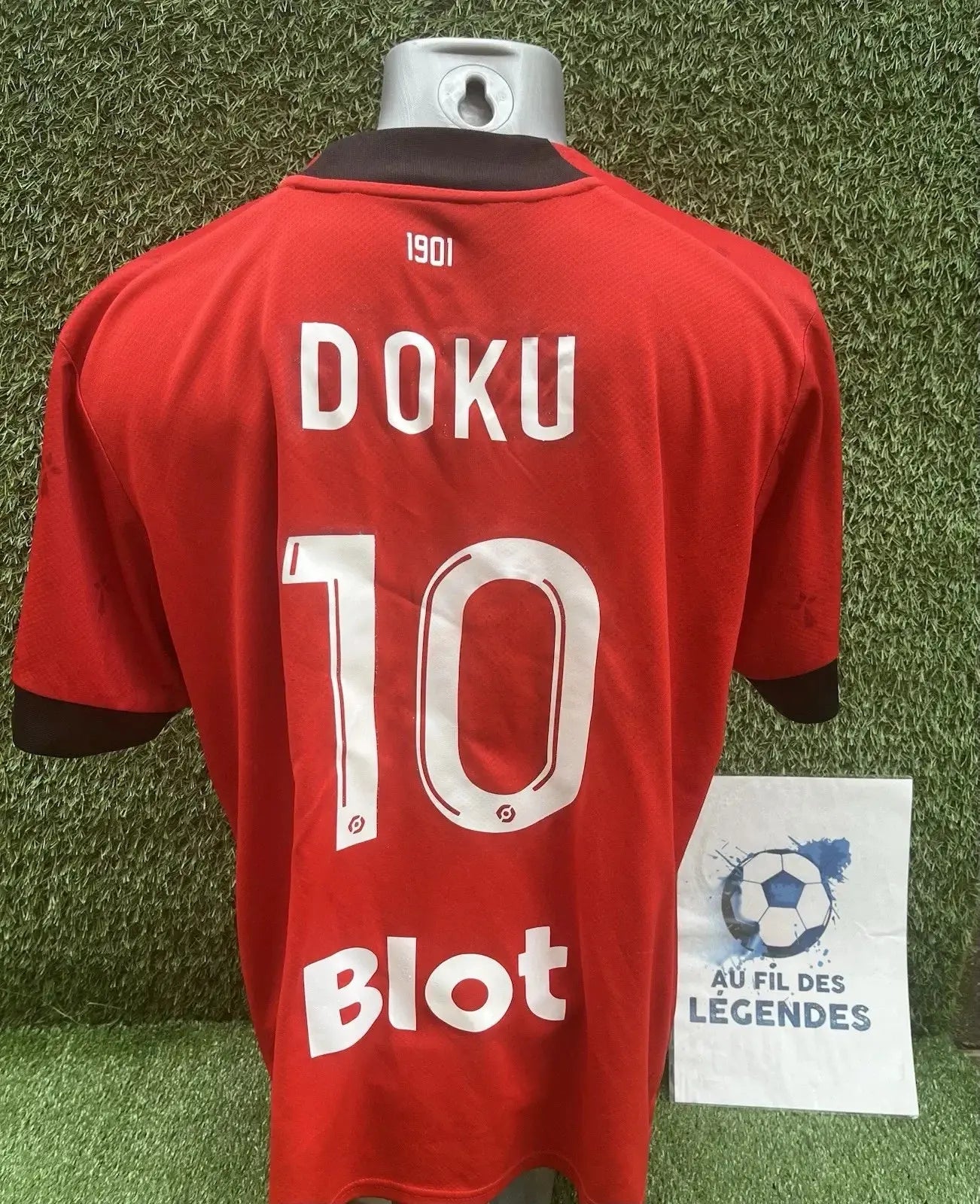 Maillot Doku Stade Rennais - Au Fil Des Légendes srfc puma football shirt 