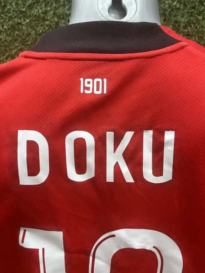 Maillot Doku Stade Rennais - Au Fil Des Légendes srfc puma football shirt 