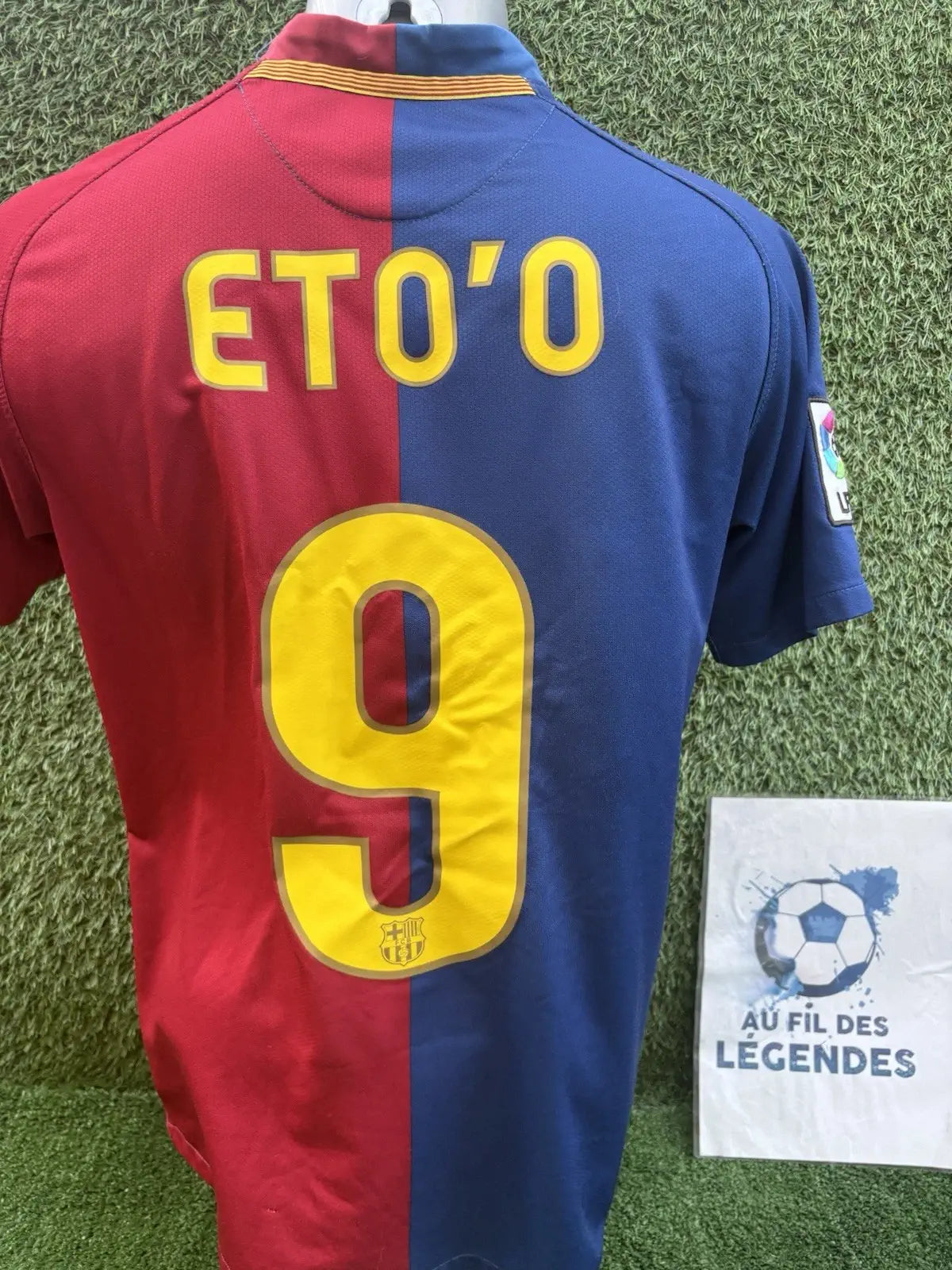 Maillot Eto'o FC Barcelone - home 2008 - Taille XS Au Fil Des Légendes