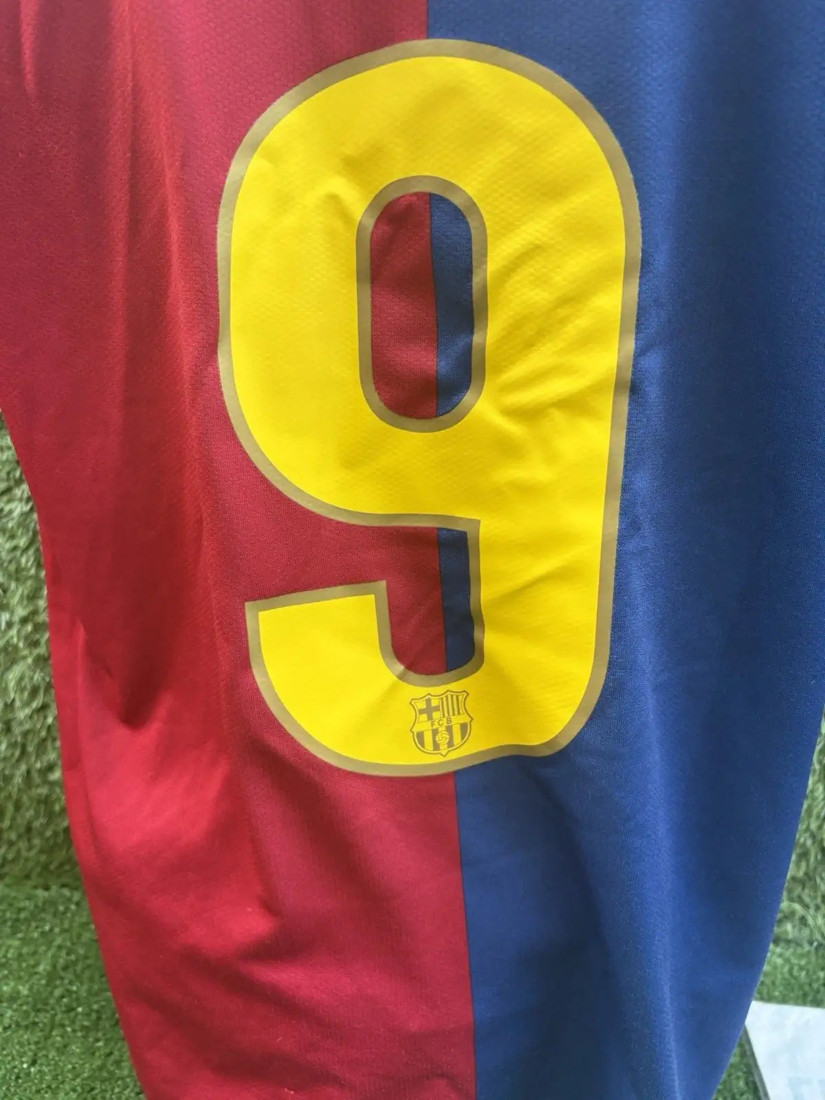 Maillot Eto'o FC Barcelone - home 2008 - Taille XS Au Fil Des Légendes flocage eto'o authentique