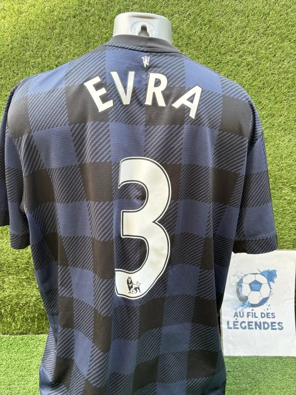 Maillot Evra Manchester United Au Fil Des Légendes nike football shirt vintage