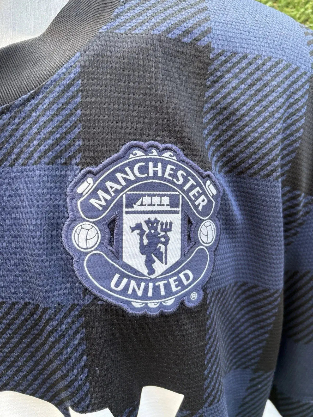 Maillot Evra Manchester United Au Fil Des Légendes nike football shirt vintage