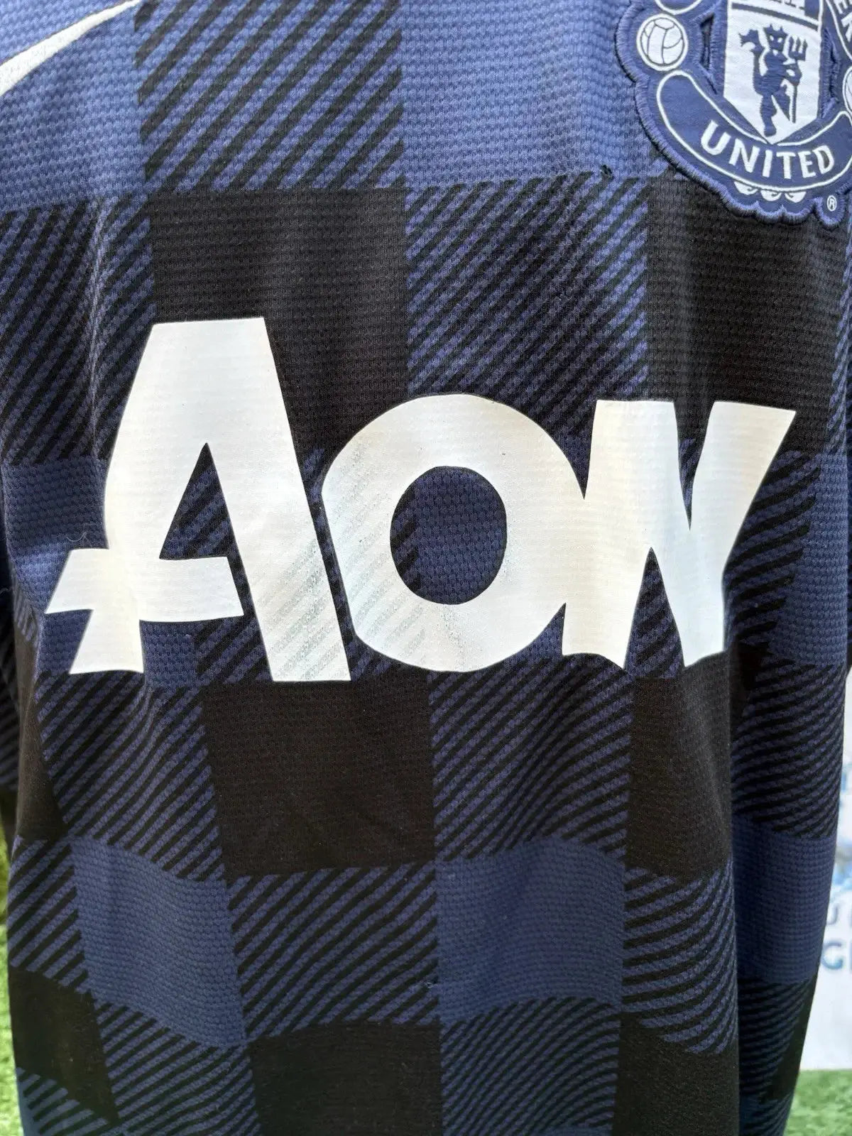 Maillot Evra Manchester United Au Fil Des Légendes nike football shirt vintage