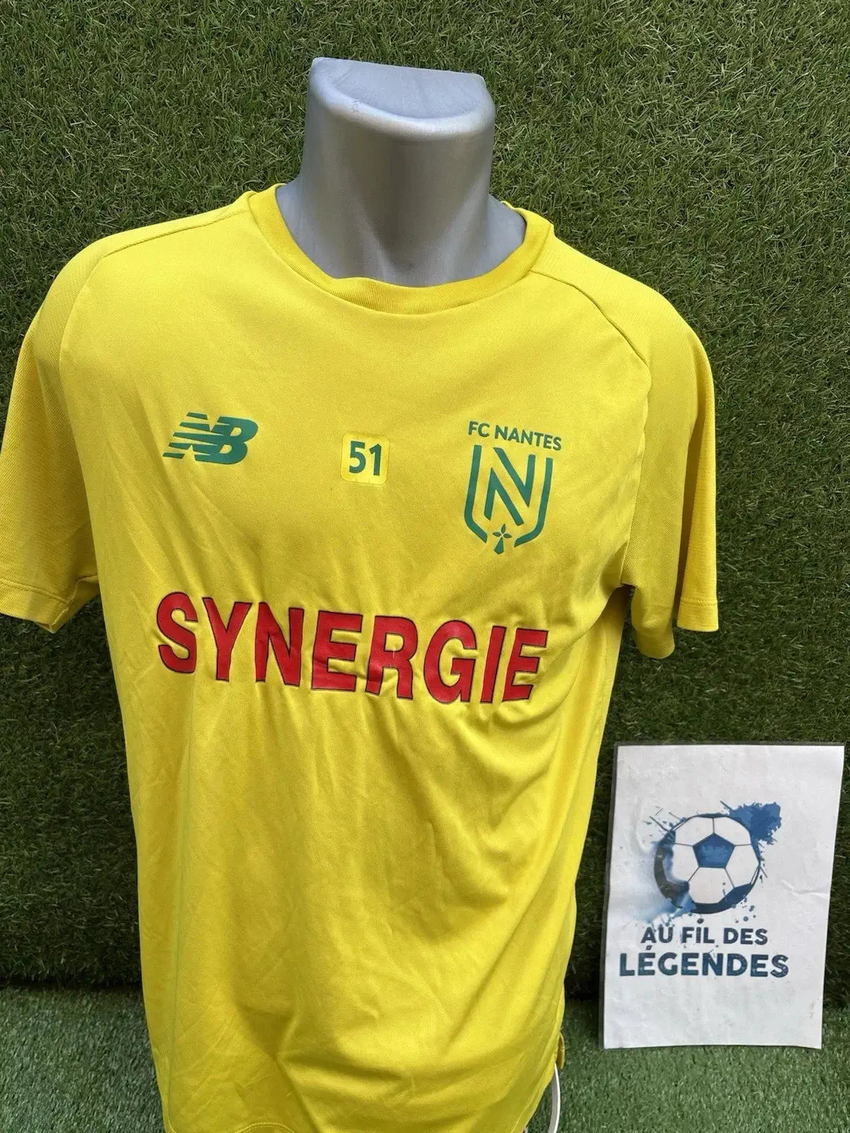 Maillot FC Nantes training - Au Fil Des Légendes new balance sport football shirt