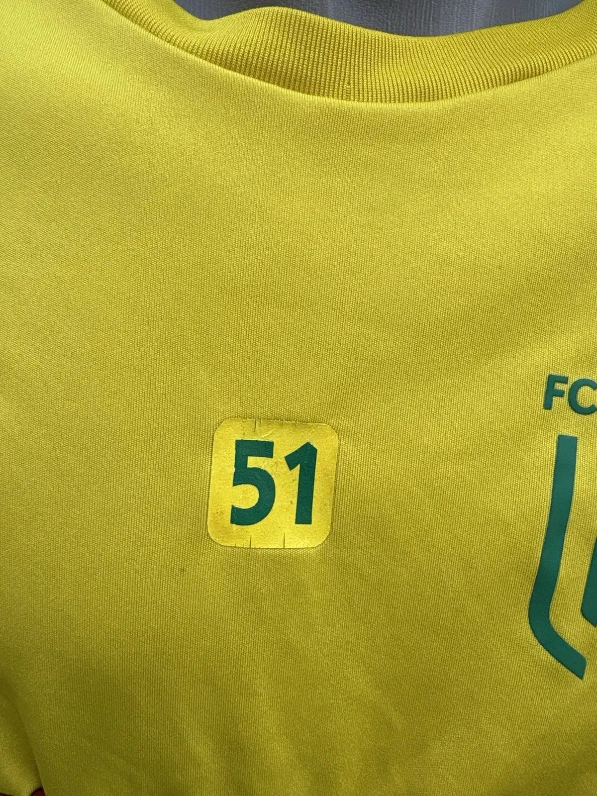 Maillot FC Nantes training - Au Fil Des Légendes new balance sport football shirt