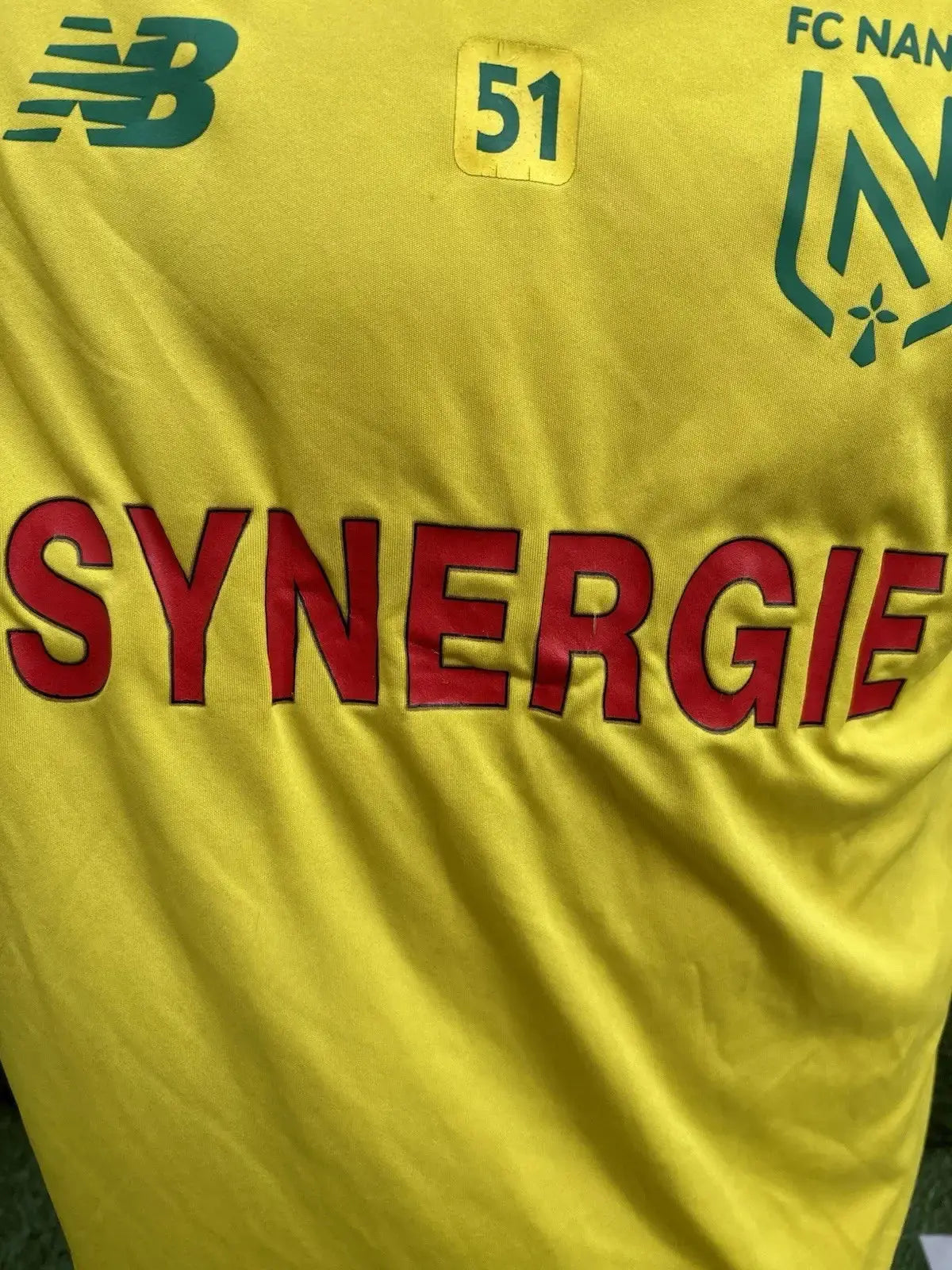 Maillot FC Nantes training - Au Fil Des Légendes new balance sport football shirt