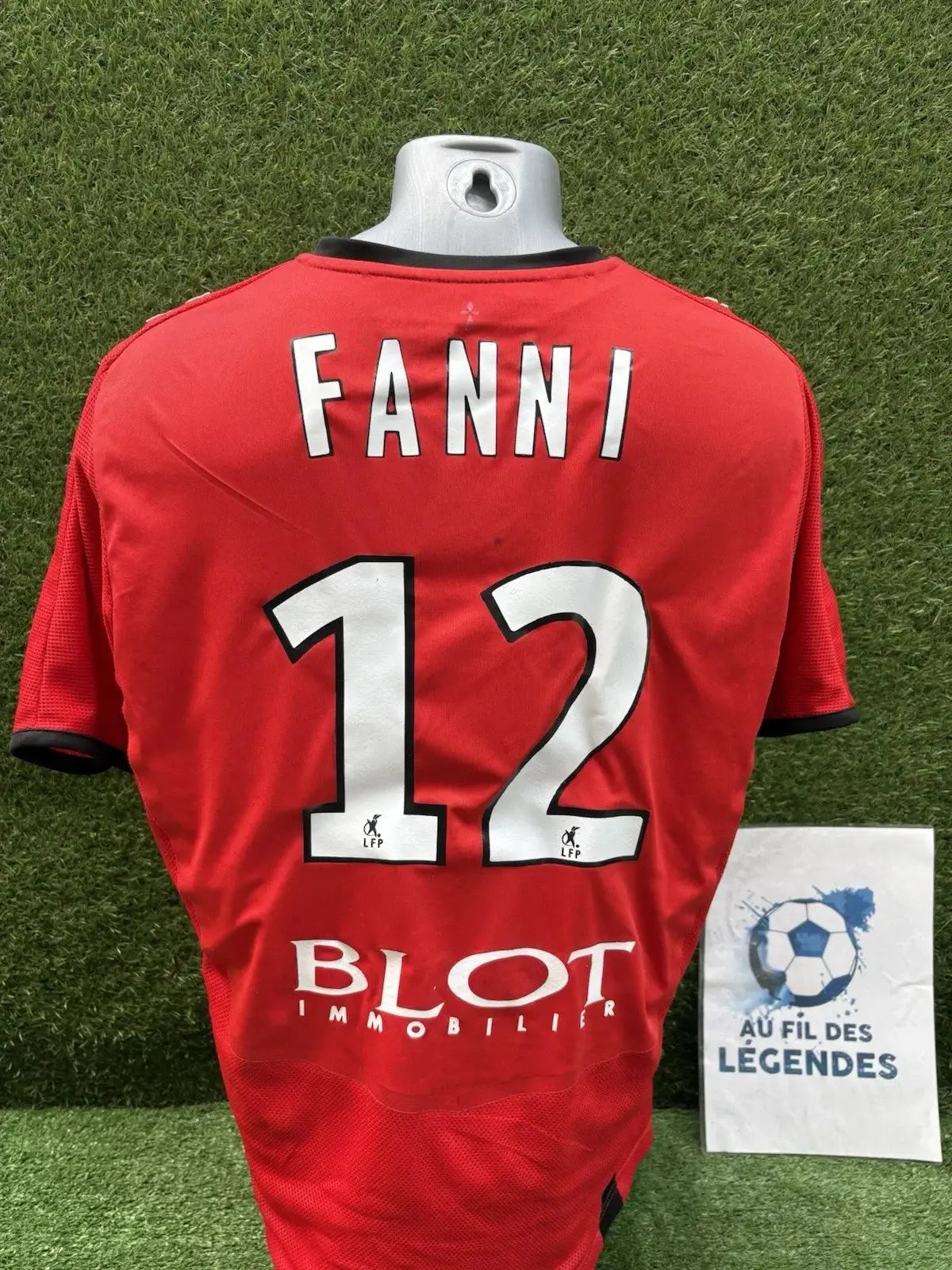 Maillot Fanni Stade Rennais Au Fil Des Légendes puma football shirt vintage