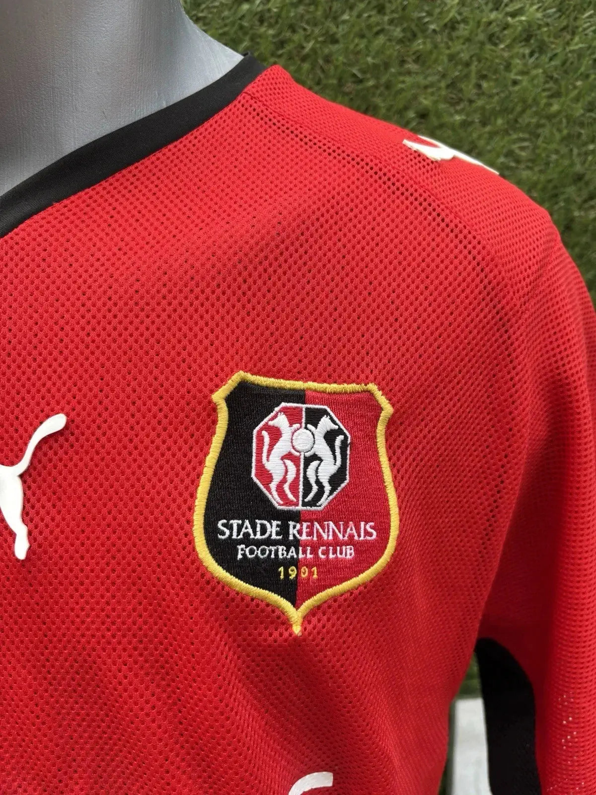 Maillot Fanni Stade Rennais Au Fil Des Légendes puma football shirt vintage