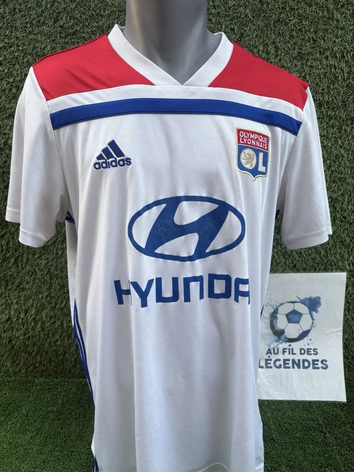 Maillot Fekir Olympique Lyonnais - home 2018 - Taille L Au Fil Des Légendes