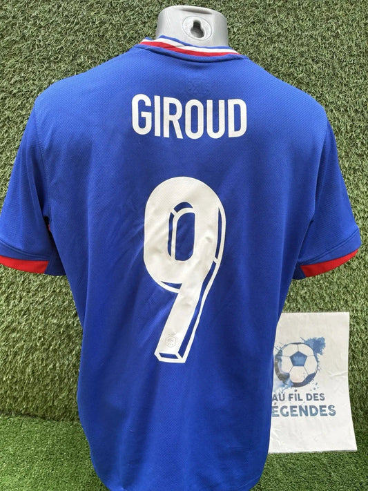 Maillot Giroud équipe de France - 2024 - Taille M Au Fil Des Légendes