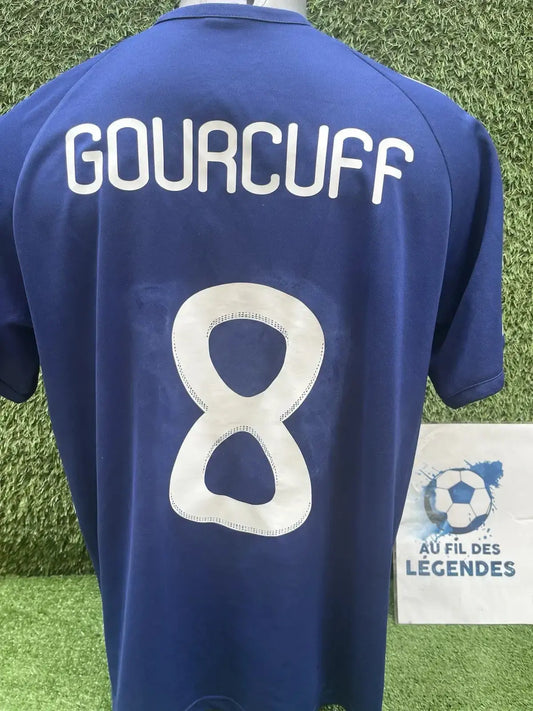 Maillot Gourcuff équipe de France - Au Fil Des Légendes football adidas