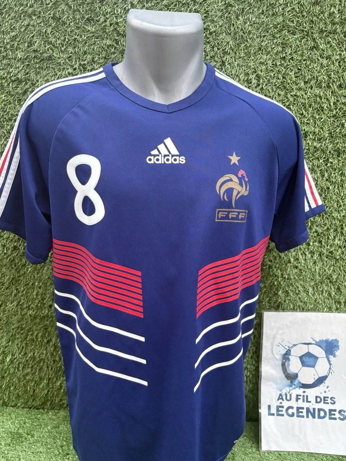 Maillot Gourcuff équipe de France -home 2010- Taille S Au Fil Des Légendes