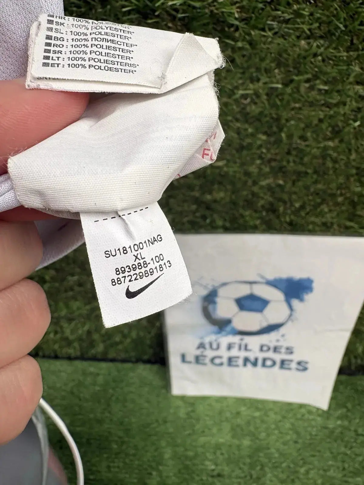 Maillot Griezmann équipe de France Au Fil Des Légendes nike football shirt vintage