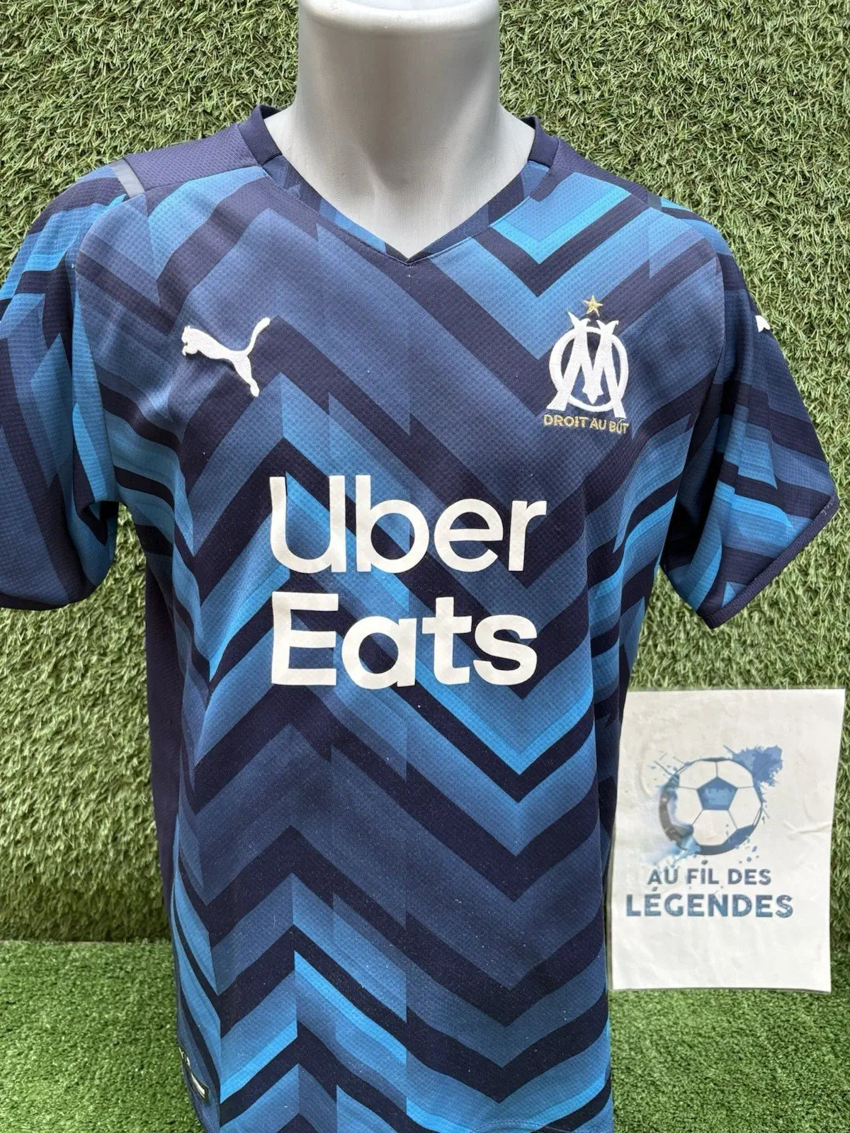 Maillot Guendouzi Olympique de Marseille - away 2021 - Taille M Au Fil Des Légendes