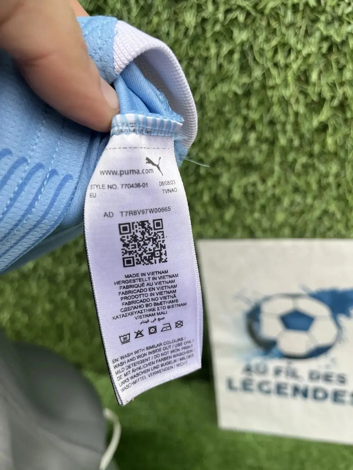 Maillot Haaland Manchester City - Au Fil Des Légendes puma football shirt