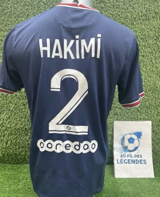 Maillot Hakimi PSG - Au Fil Des Légendes Jordan football shirt authentique