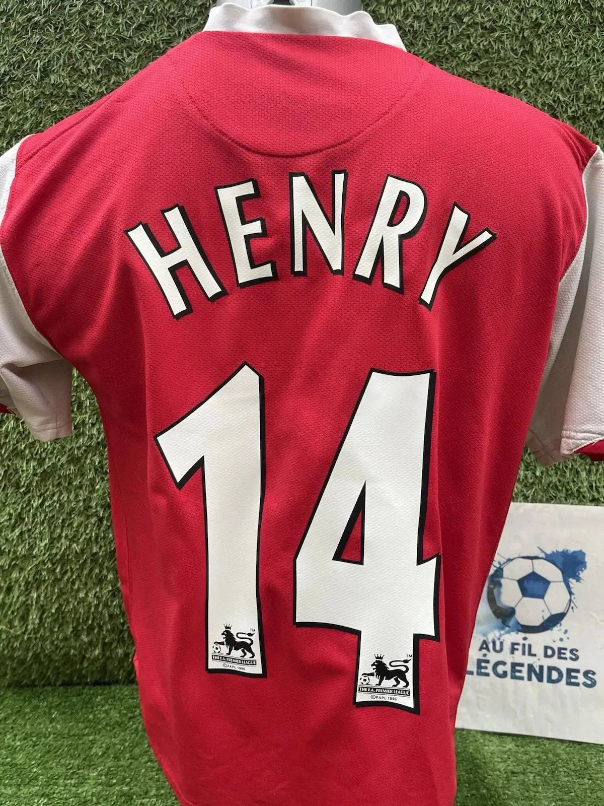 Maillot Henry Arsenal - Au Fil Des Légendes nike football shirt vintage