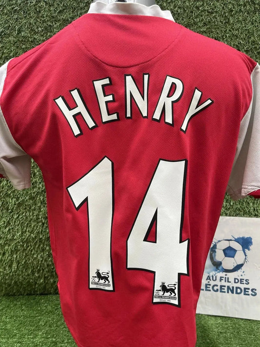 Maillot Henry Arsenal - Au Fil Des Légendes nike football shirt vintage