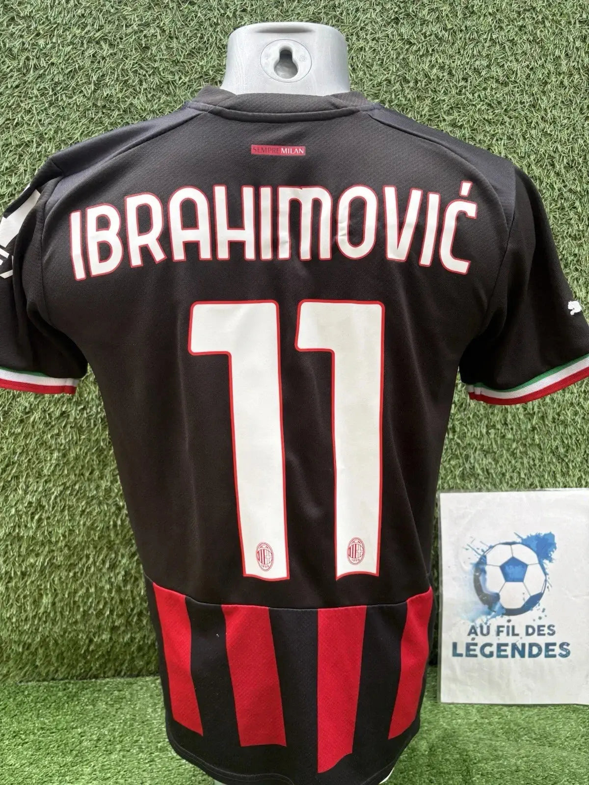 Maillot Ibrahimovic Milan AC - Au Fil Des Légendes puma football shirt 
