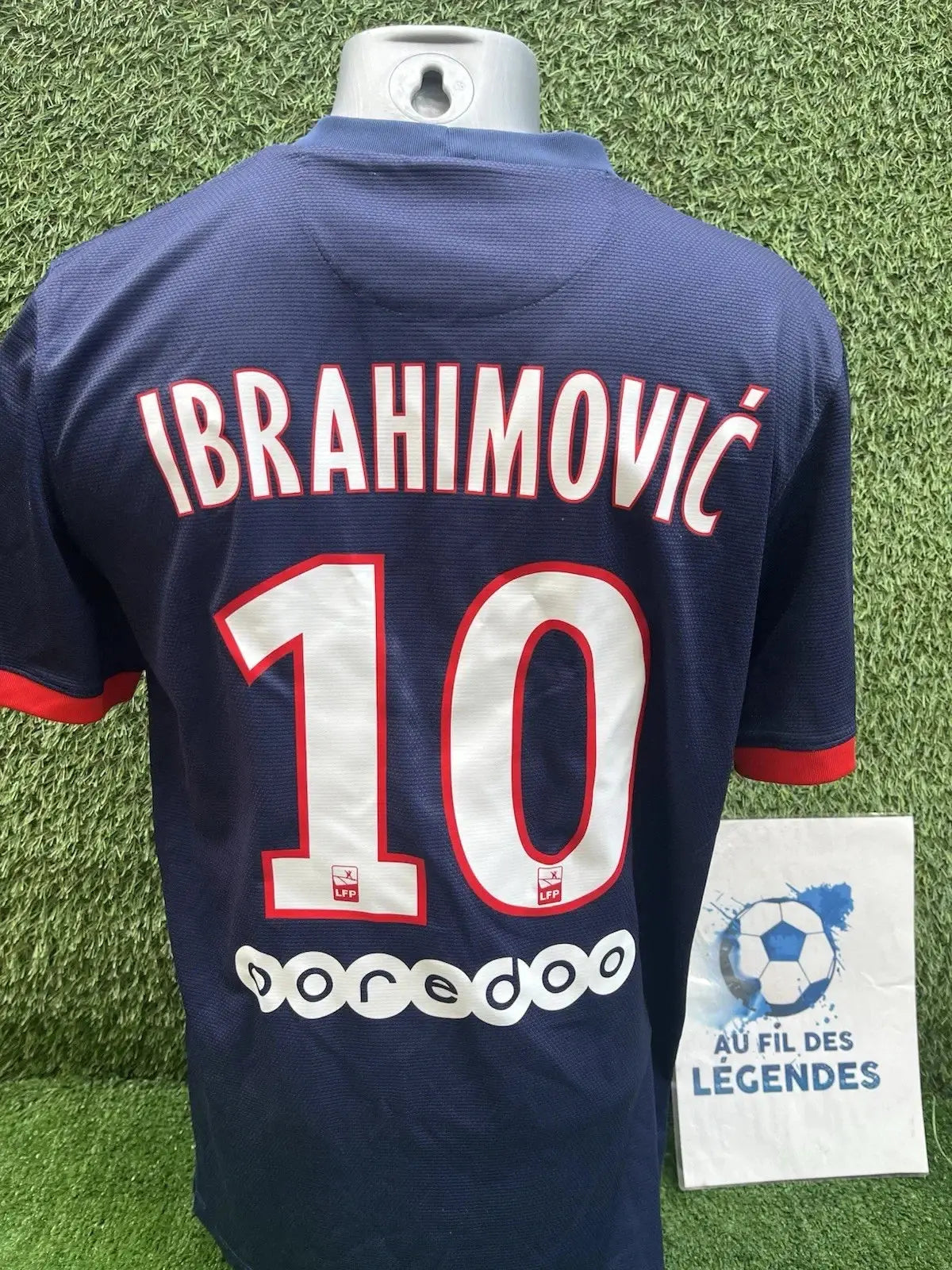 Maillot Ibrahimovic PSG - Au Fil Des Légendes nike football shirt vintage authentique