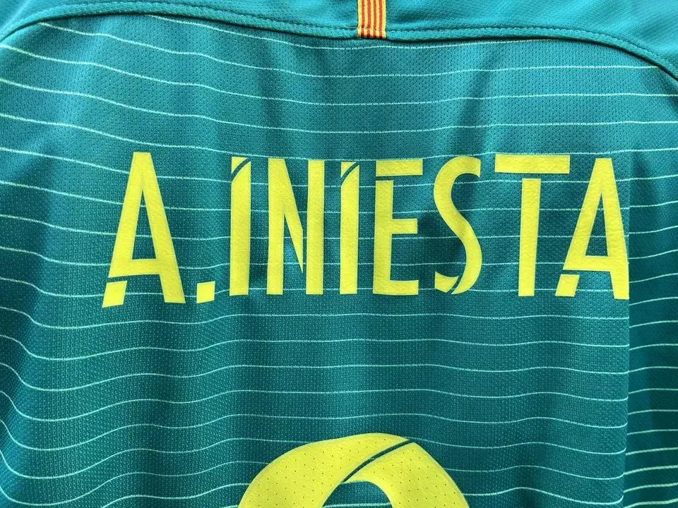 Maillot Iniesta Barcelone Au Fil Des Légendes