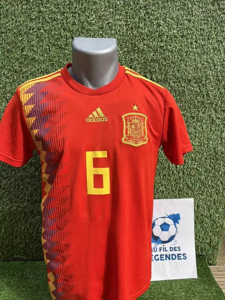 Maillot Iniesta Espagne Au Fil Des Légendes