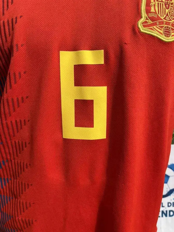 Maillot Iniesta Espagne Au Fil Des Légendes