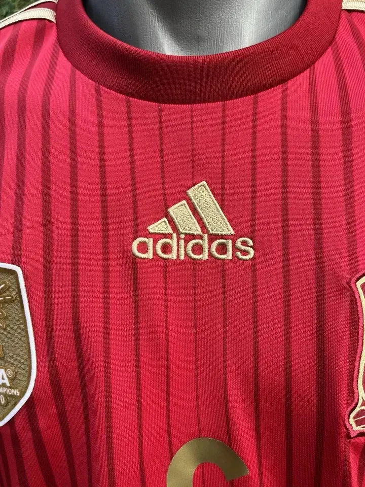 Maillot Iniesta Espagne - Au Fil Des Légendes adidas football shirt vintage authentique