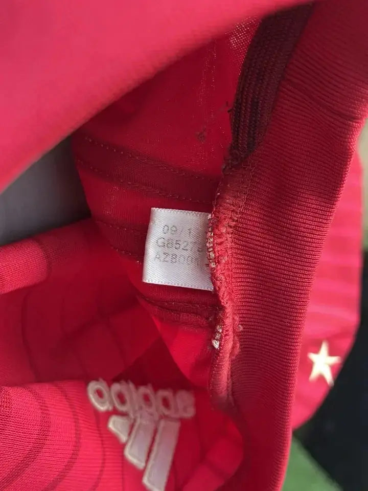 Maillot Iniesta Espagne - Au Fil Des Légendes adidas football shirt vintage authentique