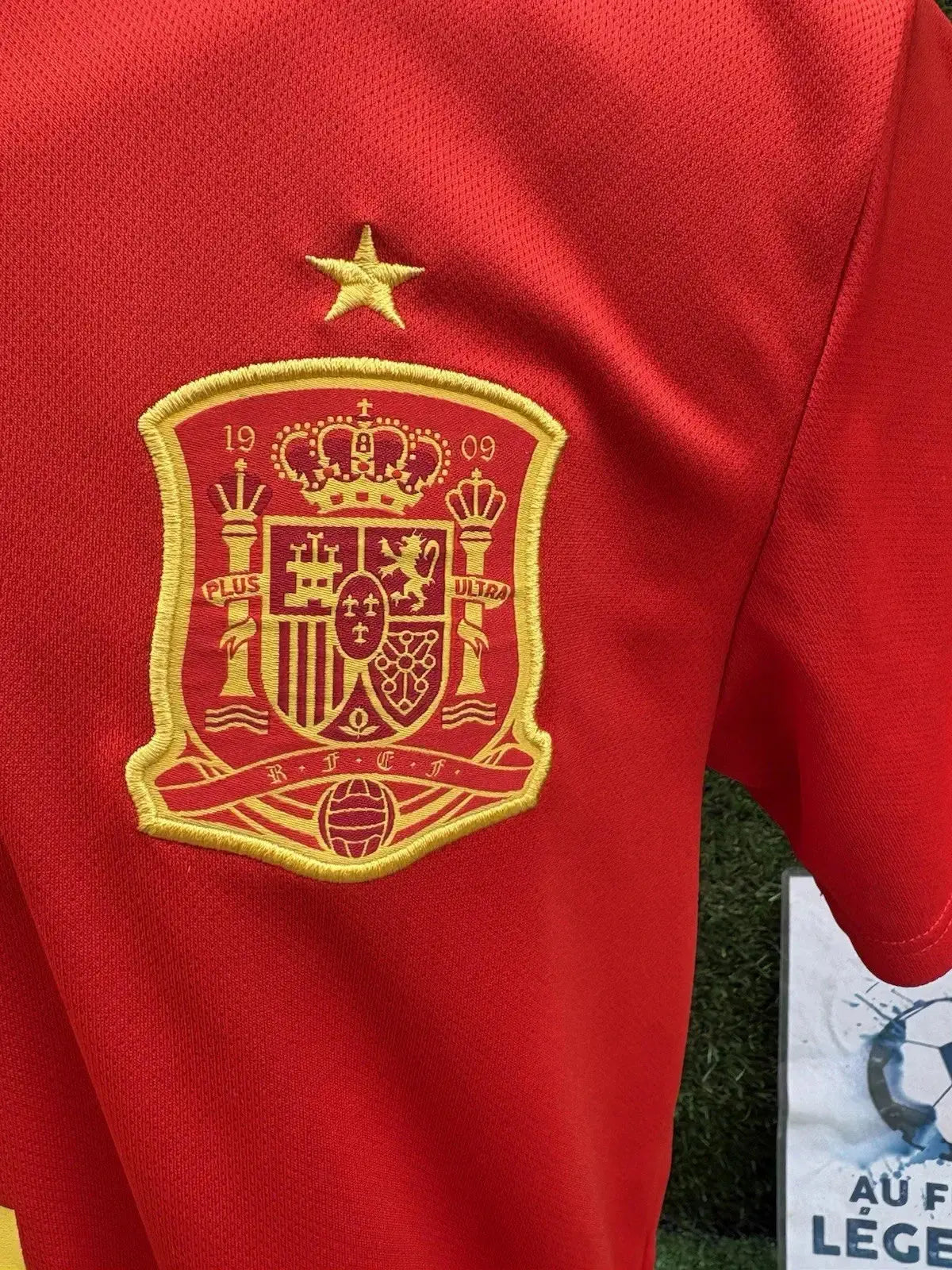 Maillot Iniesta Espagne - Au Fil Des Légendes adidas football shirt vintage