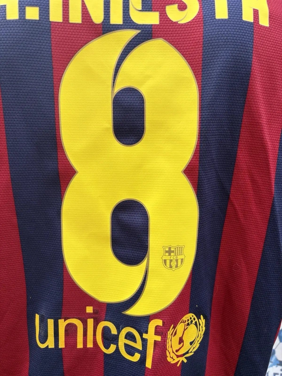 Maillot Iniesta FC Barcelone Au Fil Des Légendes