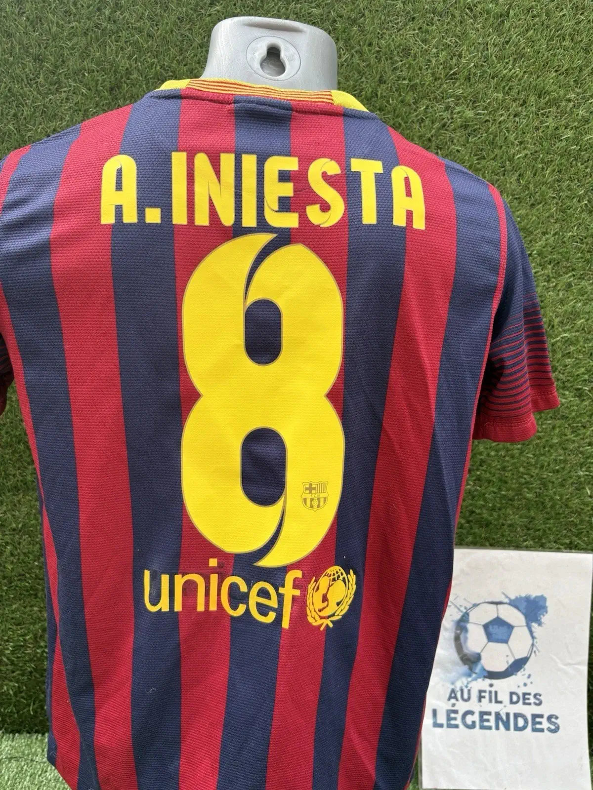 Maillot Iniesta FC Barcelone Au Fil Des Légendes