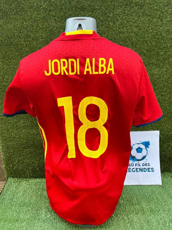 Maillot Jordi Alba Espagne Au Fil Des Légendes