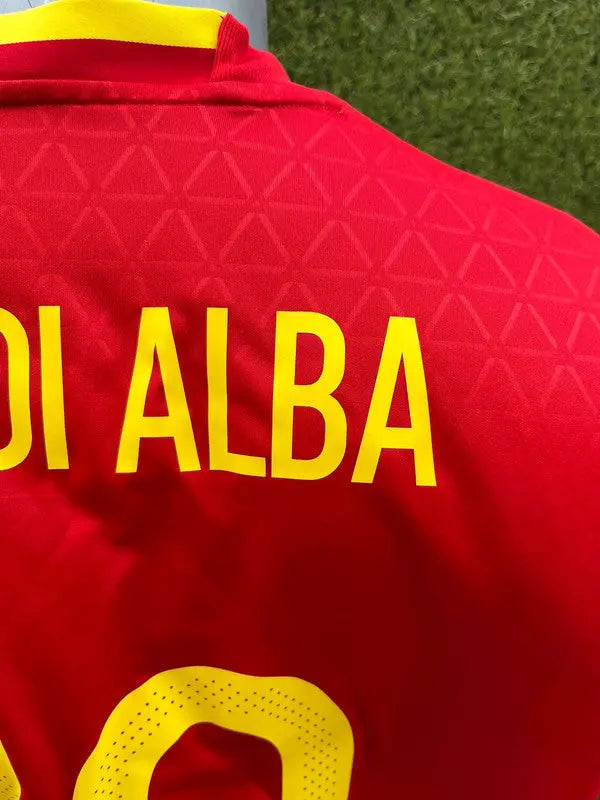 Maillot Jordi Alba Espagne Au Fil Des Légendes