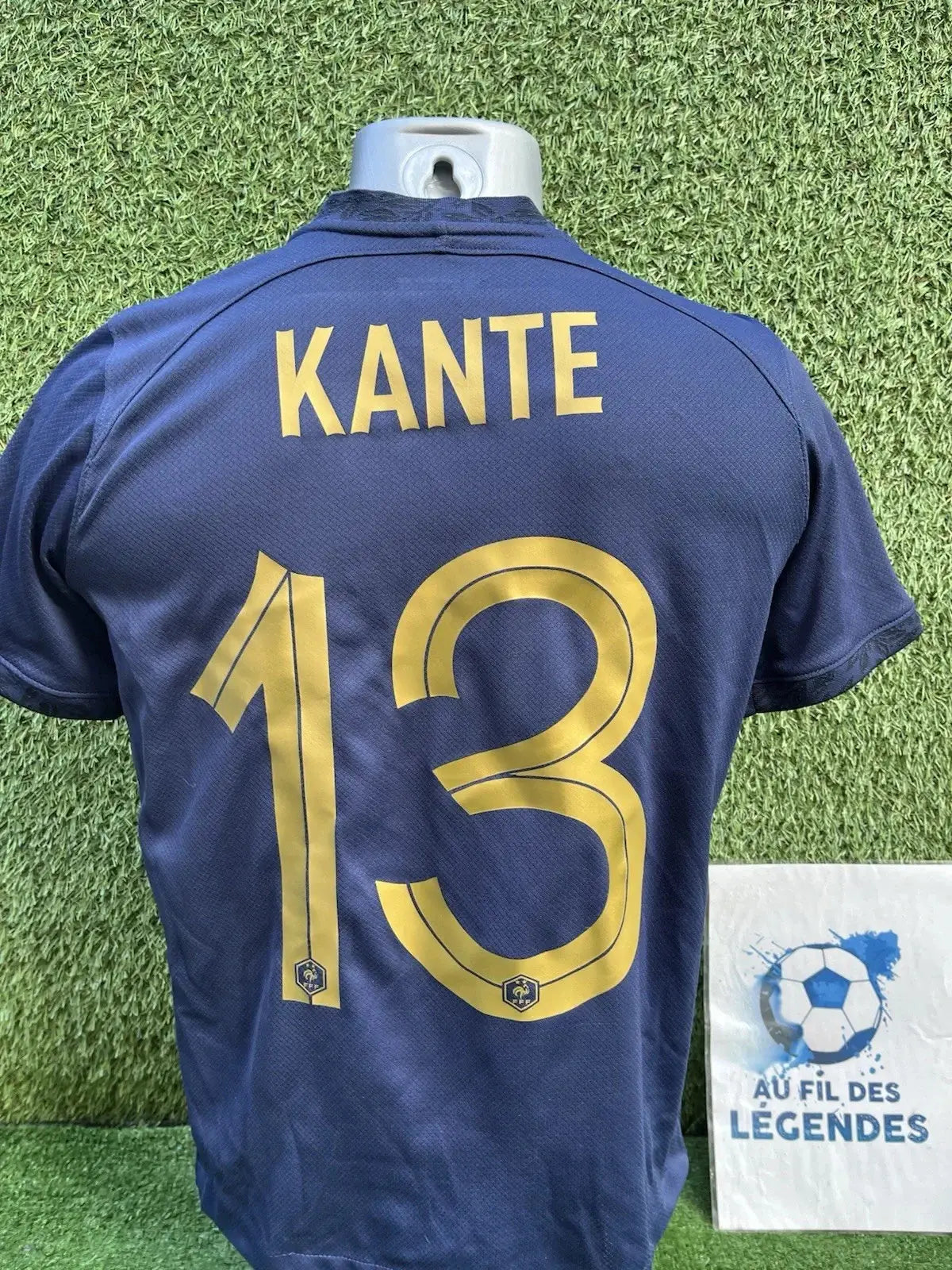 Maillot Kanté équipe de France - Au Fil Des Légendes nike football shirt authentique