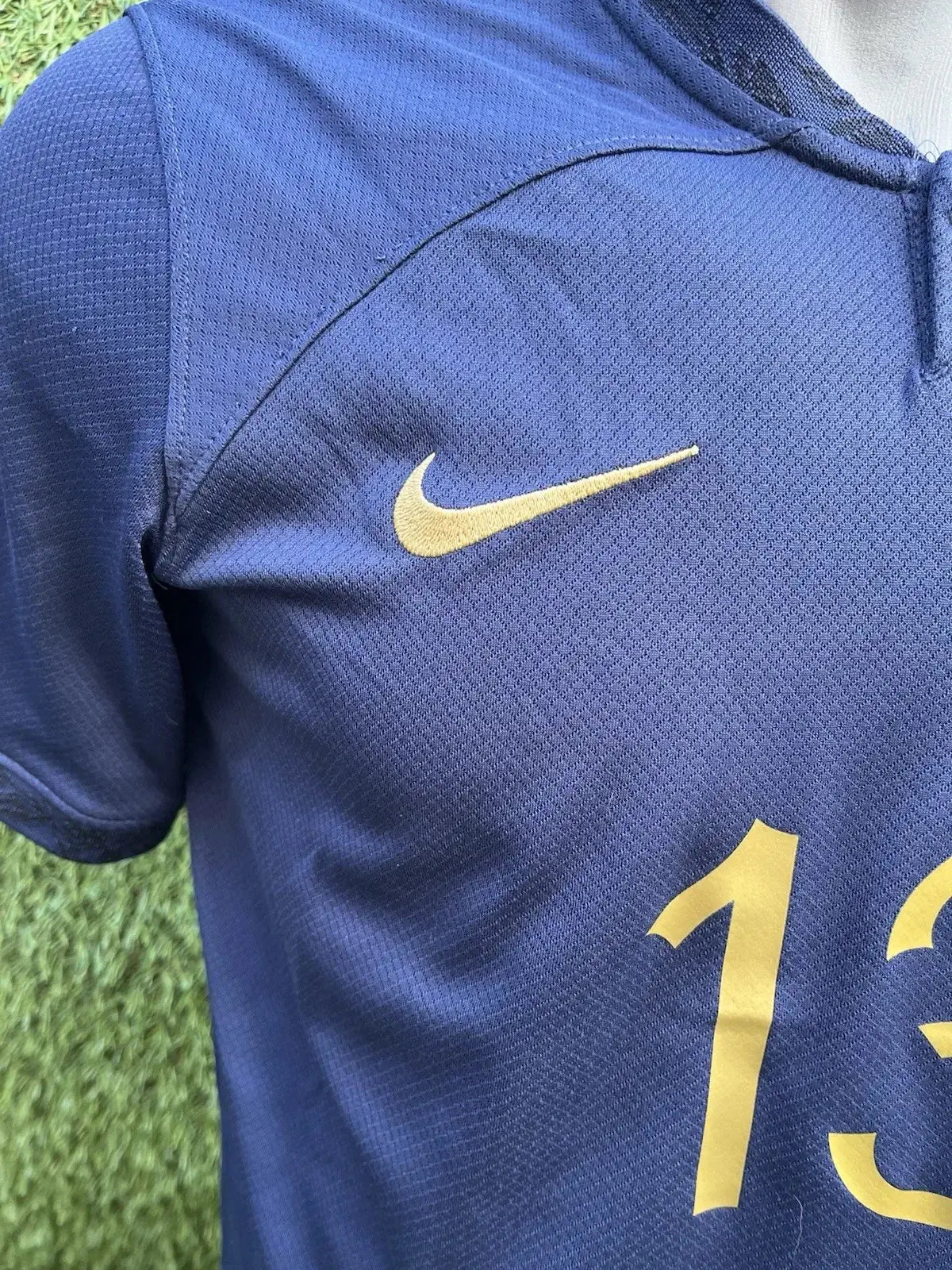 Maillot Kanté équipe de France - Au Fil Des Légendes nike football shirt authentique