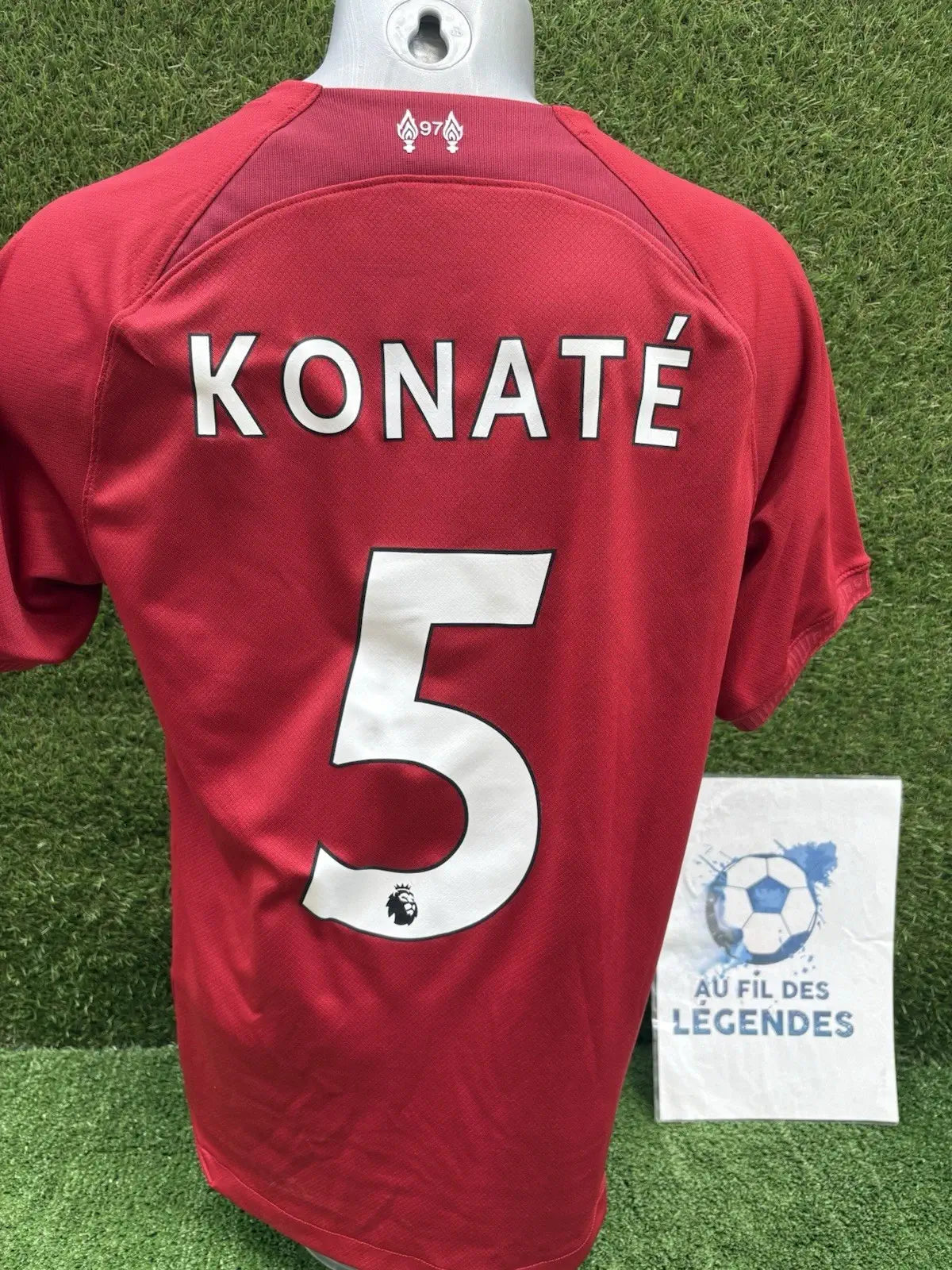 Maillot Konaté Liverpool saison 2022-taille S Au Fil Des Légendes