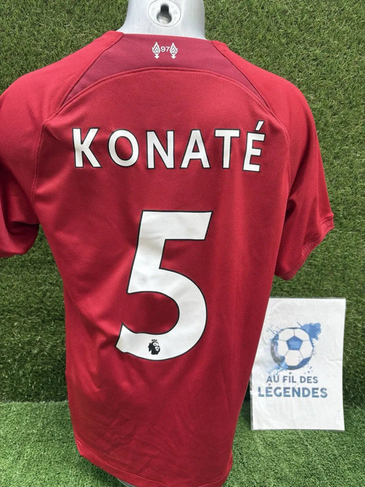 Maillot Konaté Liverpool saison 2022-taille S Au Fil Des Légendes