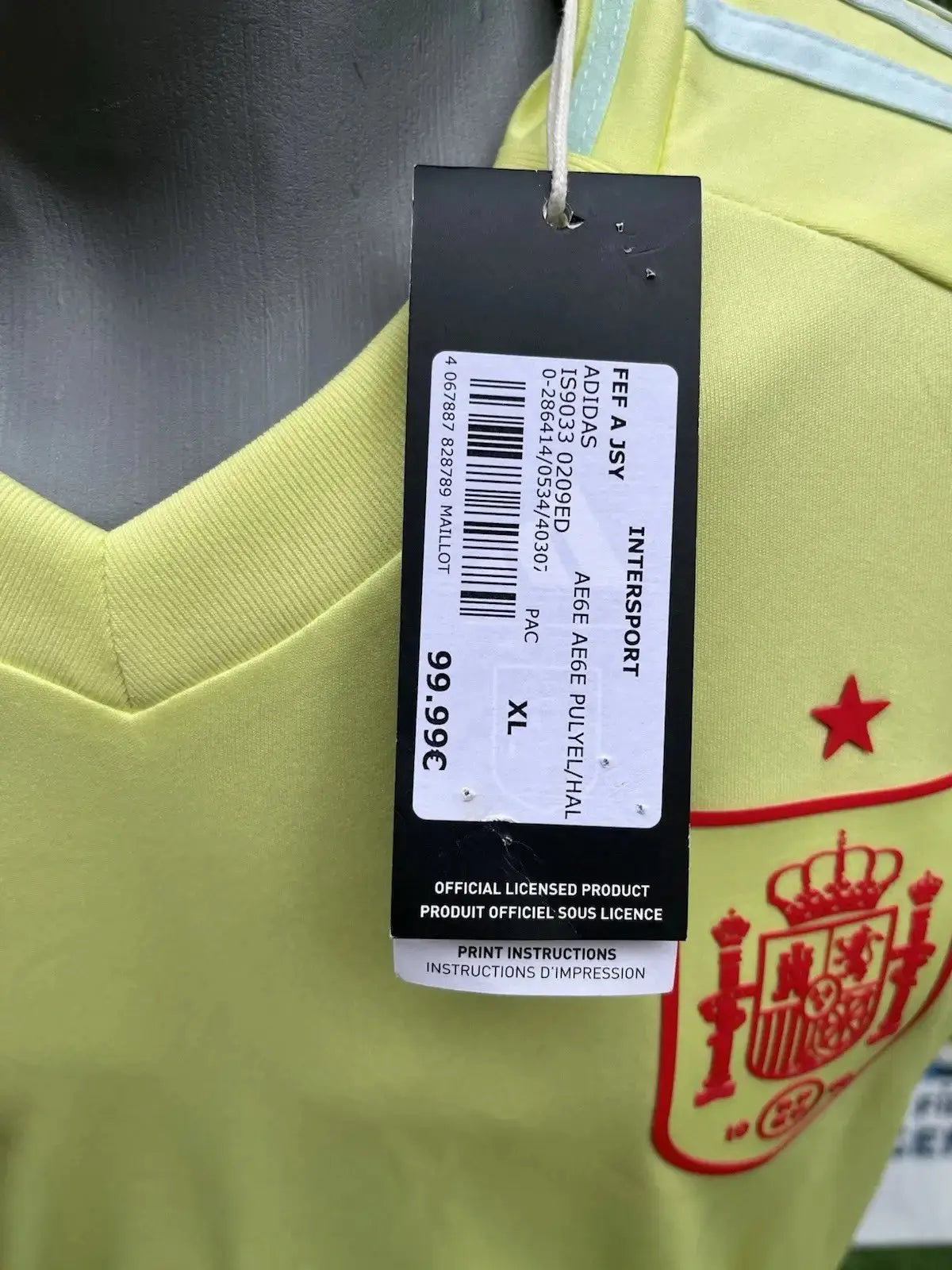 Maillot Lamine Yamal Espagne